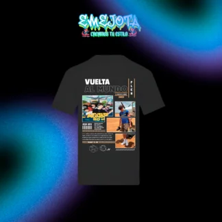 CAMISETA PLEX VUELTA AL MUNDO