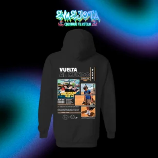 SUDADERA PLEX VUELTA AL MUNDO