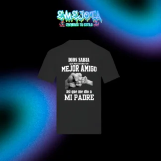 CAMISETA PARA PAPÁ-HIJO MI MEJOR AMIGO