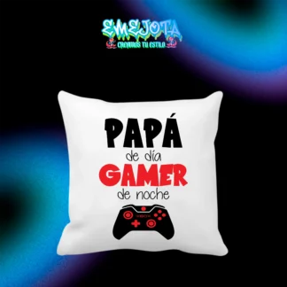 ALMOHADA PAPÁ GAMER