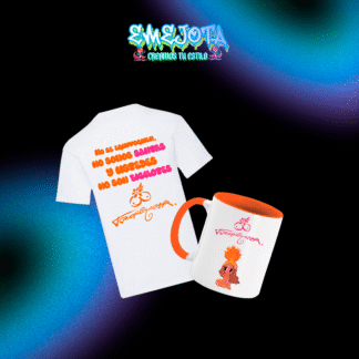 TAZA + CAMISETA KAROL G TROPICOQUETA