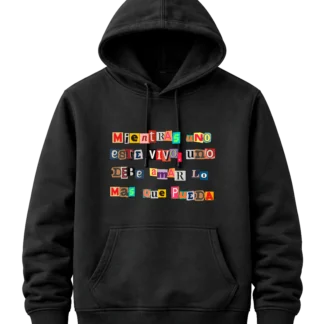 SUDADERA BAD BUNNY MENSAJE